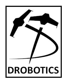 Black Drobotics Logo